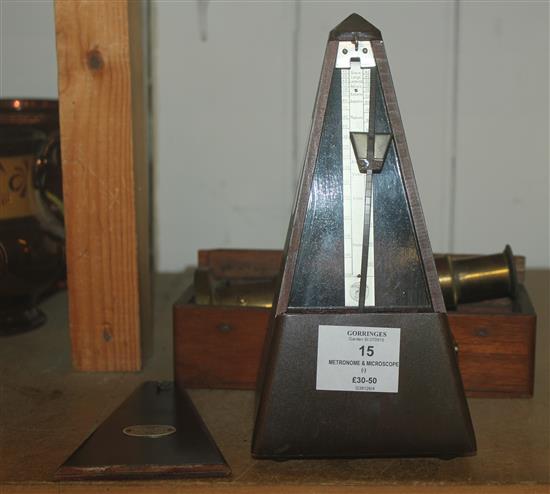 Metronome & microscope